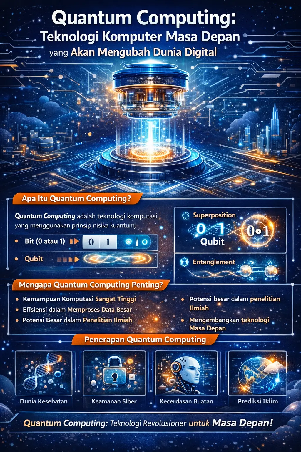 Quantum Computing: Teknologi Komputer Masa Depan yang Akan Mengubah Dunia Digital